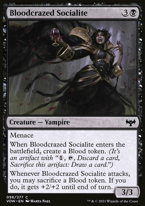 Innistrad: Crimson Vow: Bloodcrazed Socialite