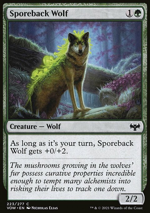 Innistrad: Crimson Vow: Sporeback Wolf