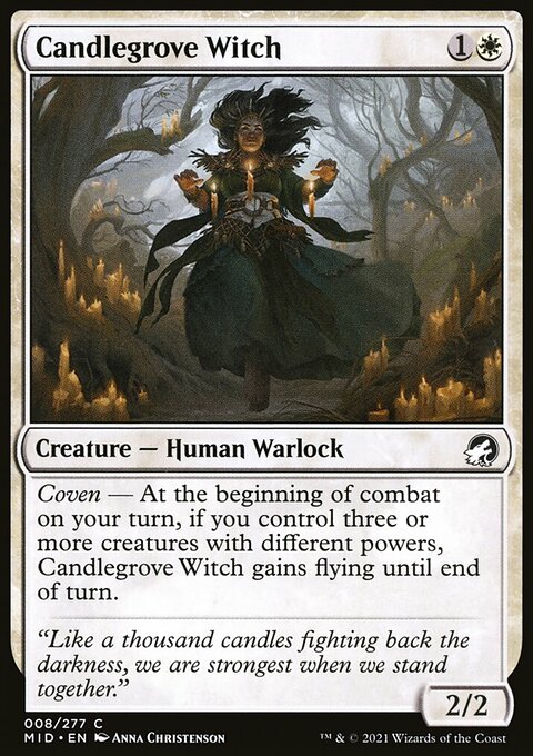 Innistrad: Midnight Hunt: Candlegrove Witch