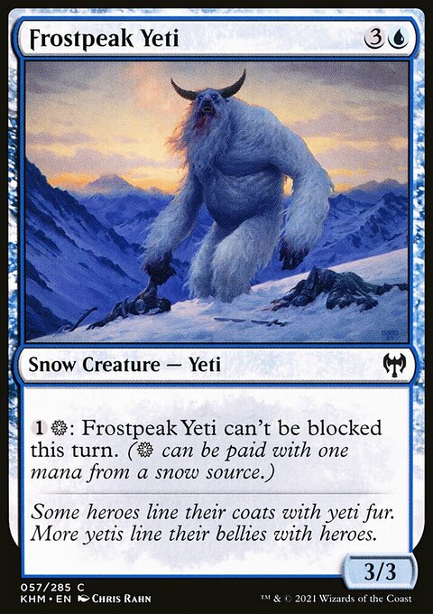 Kaldheim: Frostpeak Yeti
