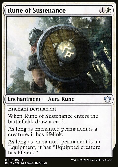 Kaldheim: Rune of Sustenance