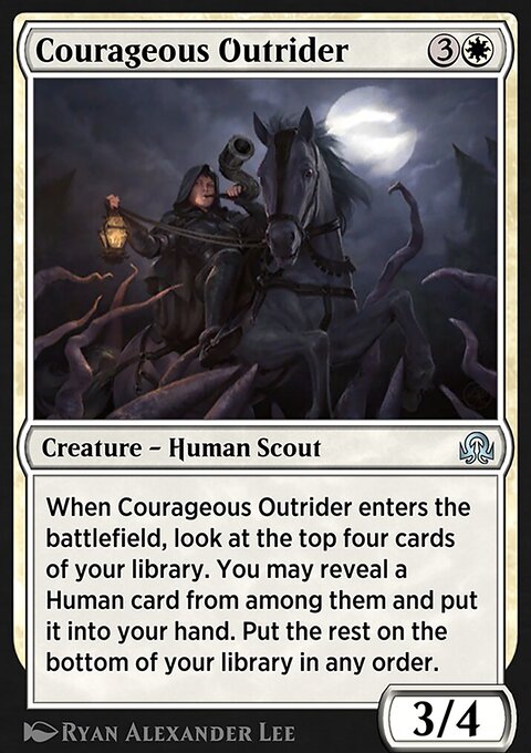 Shadows over Innistrad Remastered : Courageous Outrider