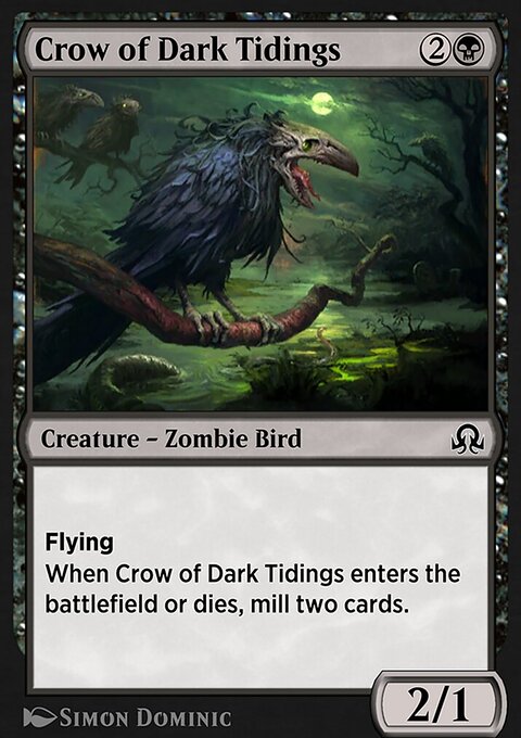 Shadows over Innistrad Remastered : Crow of Dark Tidings