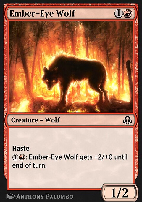 Shadows over Innistrad Remastered : Ember-Eye Wolf