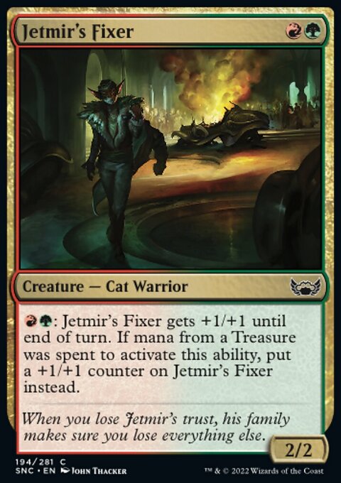 Streets of New Capenna: Jetmir's Fixer