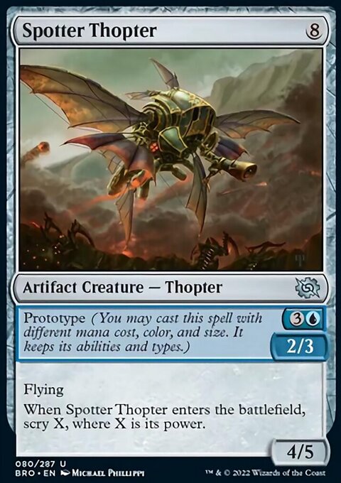 The Brothers' War: Spotter Thopter