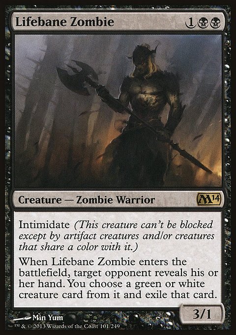 2014 Core Set: Lifebane Zombie