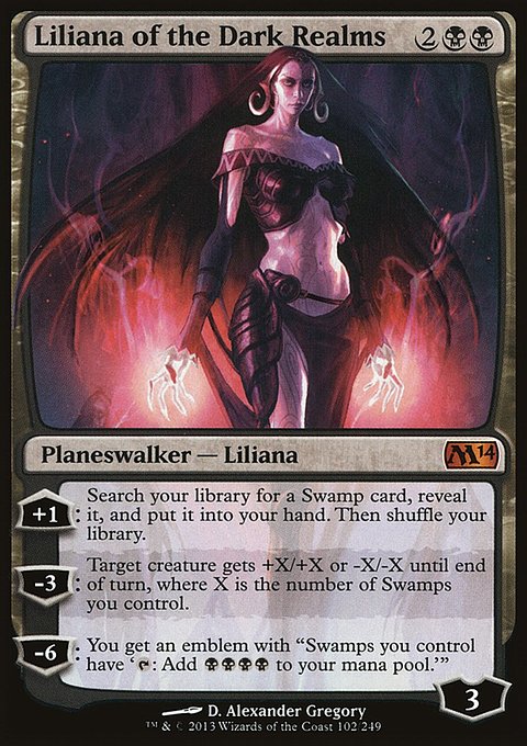 2014 Core Set: Liliana of the Dark Realms