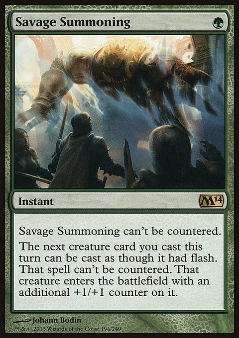 2014 Core Set: Savage Summoning