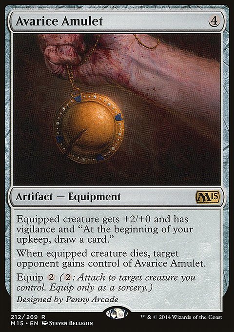 2015 Core Set: Avarice Amulet
