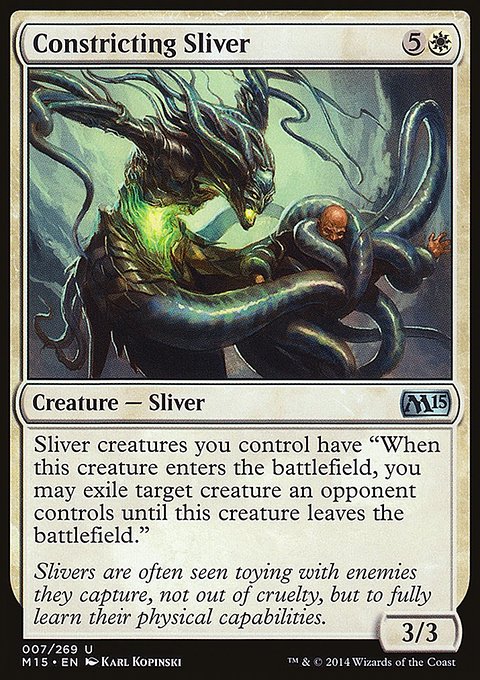 2015 Core Set: Constricting Sliver