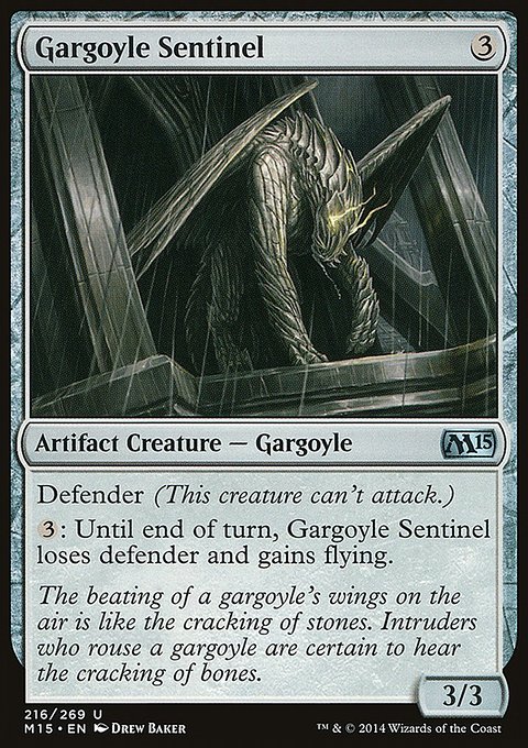 2015 Core Set: Gargoyle Sentinel