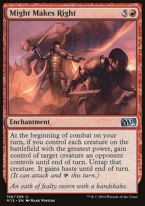 2015 Core Set: Might Makes Right