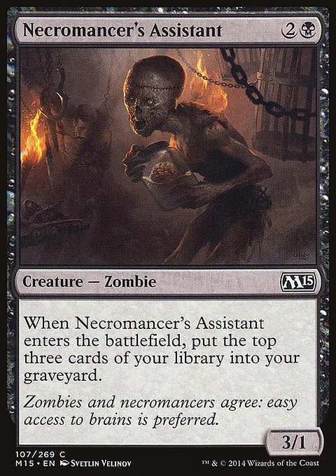 2015 Core Set: Necromancer's Assistant