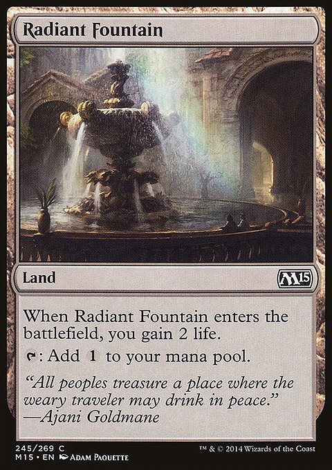 2015 Core Set: Radiant Fountain