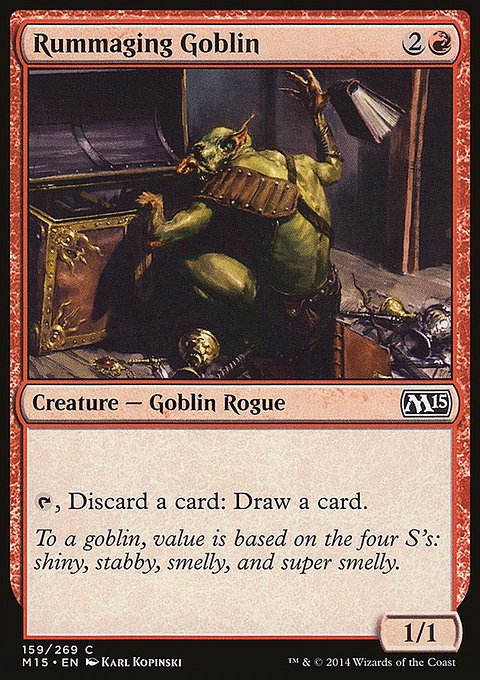 2015 Core Set: Rummaging Goblin