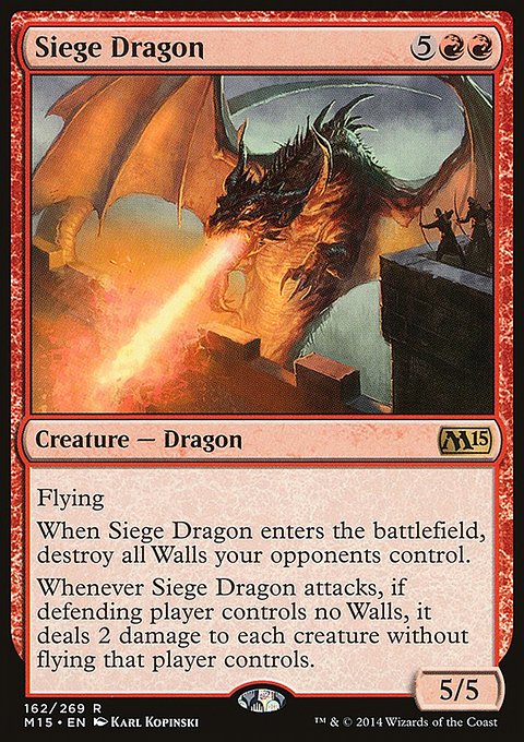 2015 Core Set: Siege Dragon