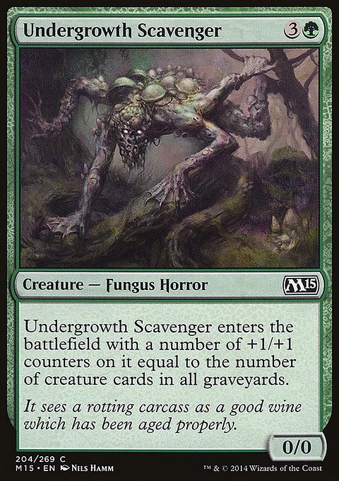2015 Core Set: Undergrowth Scavenger