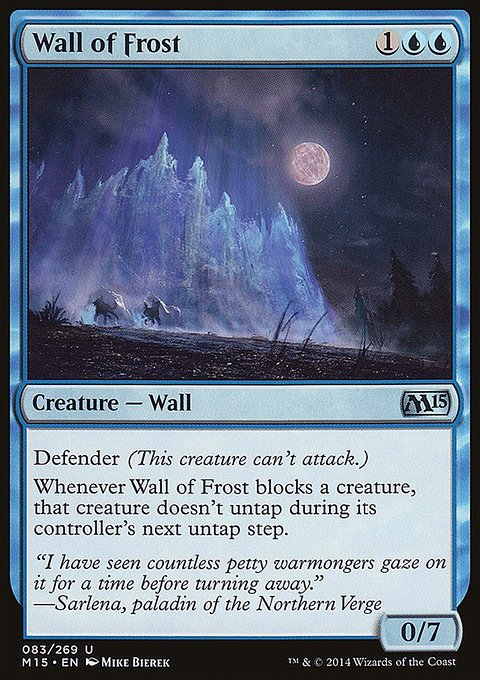 2015 Core Set: Wall of Frost