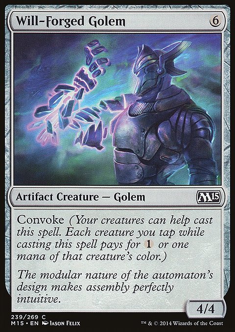 2015 Core Set: Will-Forged Golem