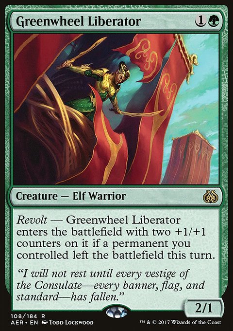 Aether Revolt: Greenwheel Liberator