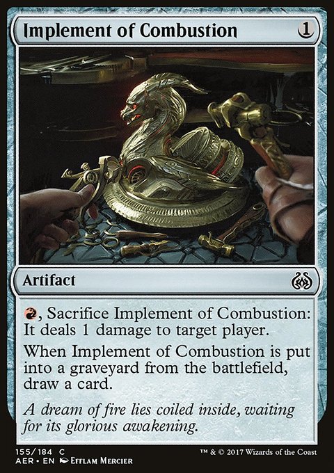 Aether Revolt: Implement of Combustion