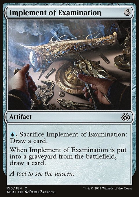 Aether Revolt: Implement of Examination