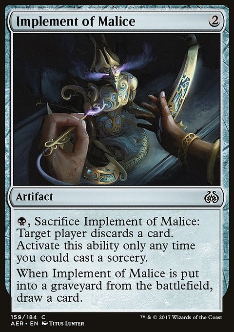 Aether Revolt: Implement of Malice