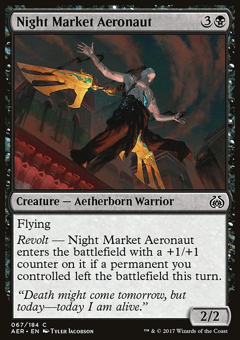 Aether Revolt: Night Market Aeronaut