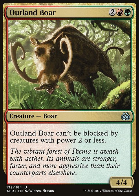 Aether Revolt: Outland Boar