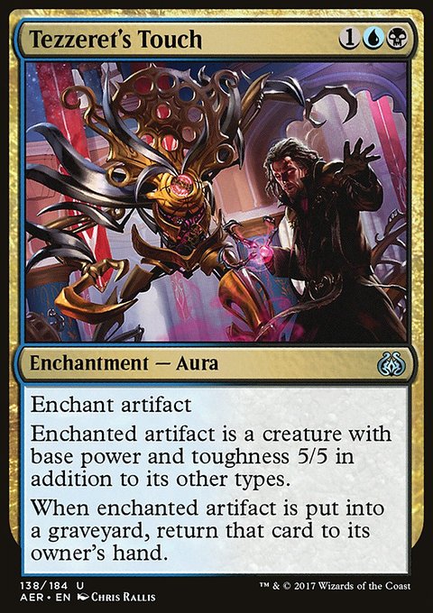 Aether Revolt: Tezzeret's Touch