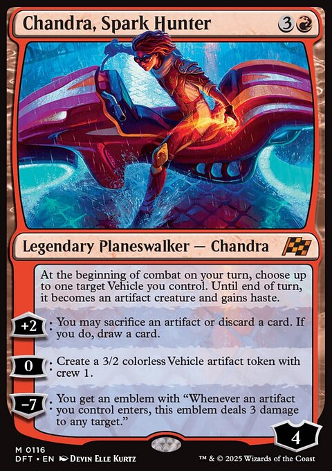 Aetherdrift: Chandra, Spark Hunter