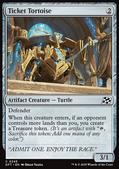 Aetherdrift: Ticket Tortoise