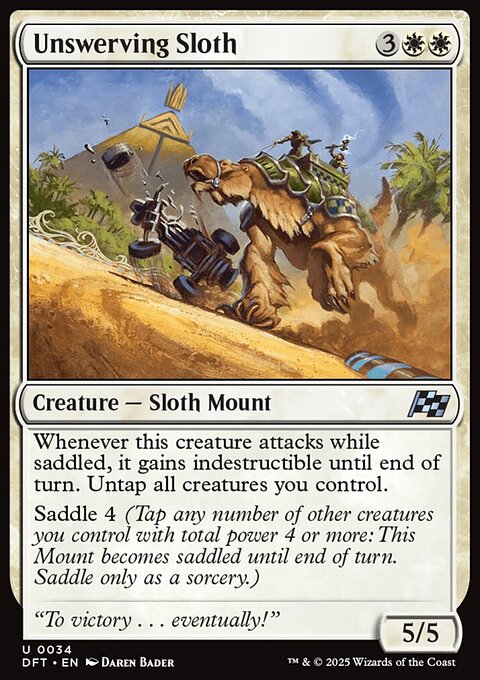 Aetherdrift: Unswerving Sloth