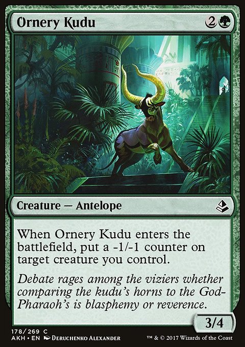 Amonkhet: Ornery Kudu