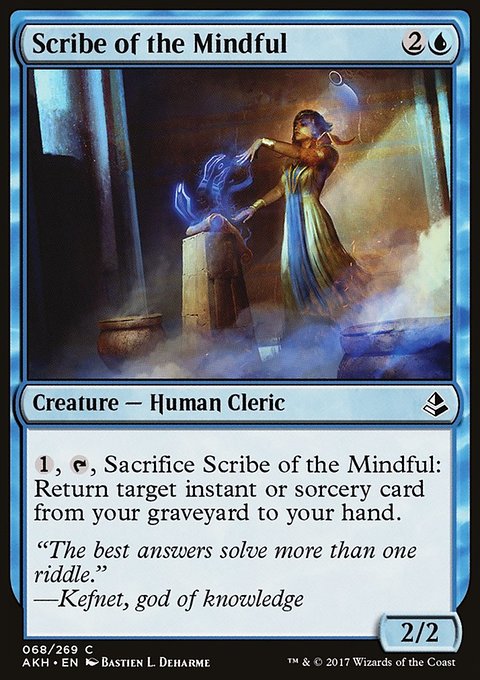 Amonkhet: Scribe of the Mindful