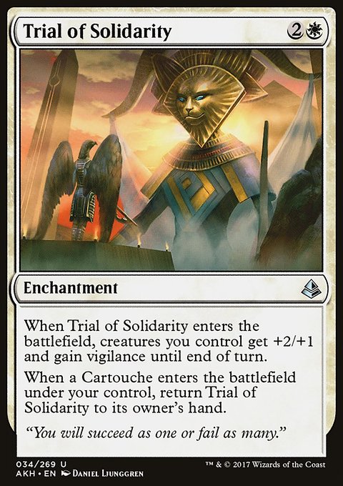 Amonkhet: Trial of Solidarity