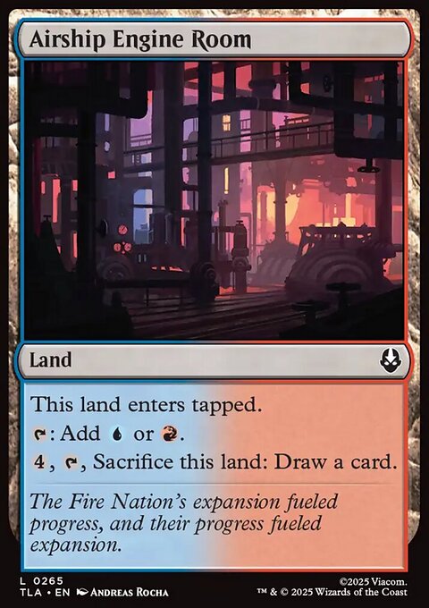 Avatar: The Last Airbender: Airship Engine Room