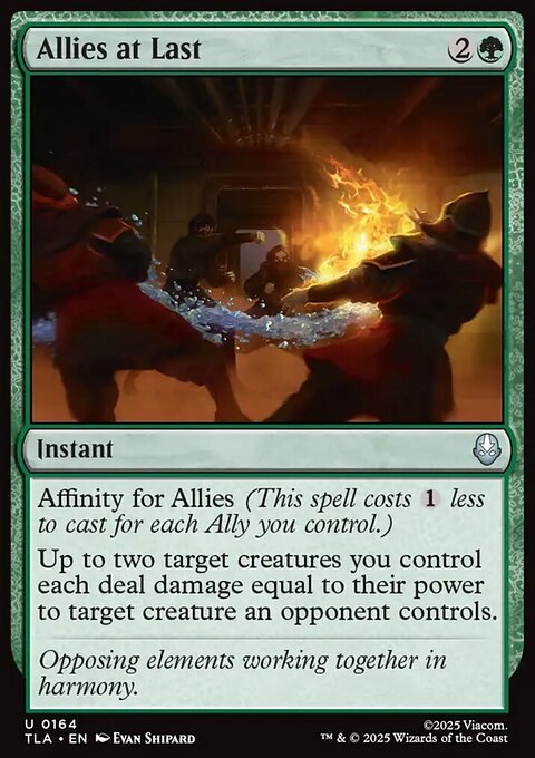 Avatar: The Last Airbender: Allies at Last