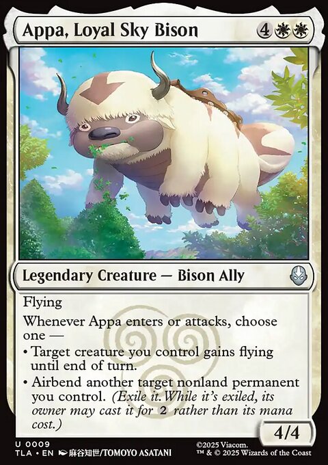 Avatar: The Last Airbender: Appa, Loyal Sky Bison