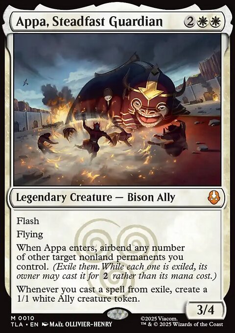 Avatar: The Last Airbender: Appa, Steadfast Guardian