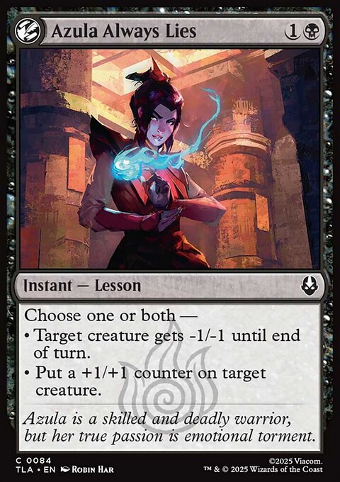 Avatar: The Last Airbender: Azula Always Lies