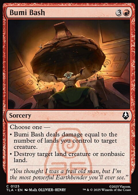 Avatar: The Last Airbender: Bumi Bash