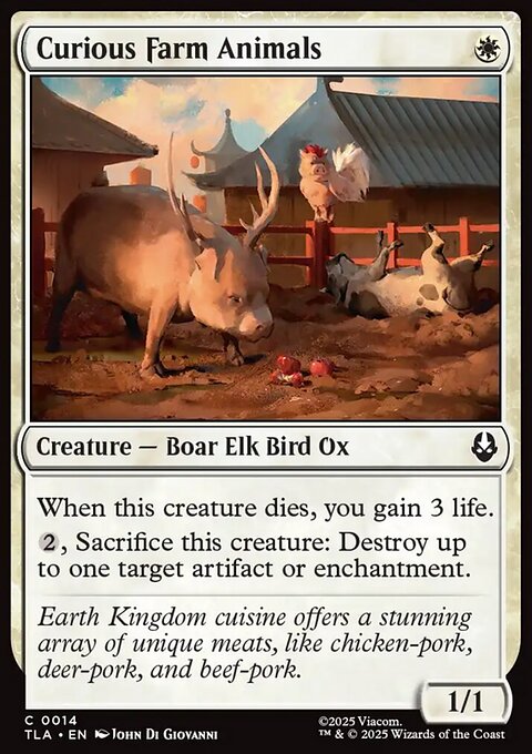 Avatar: The Last Airbender: Curious Farm Animals