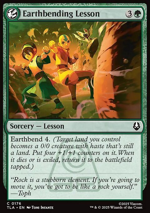 Avatar: The Last Airbender: Earthbending Lesson