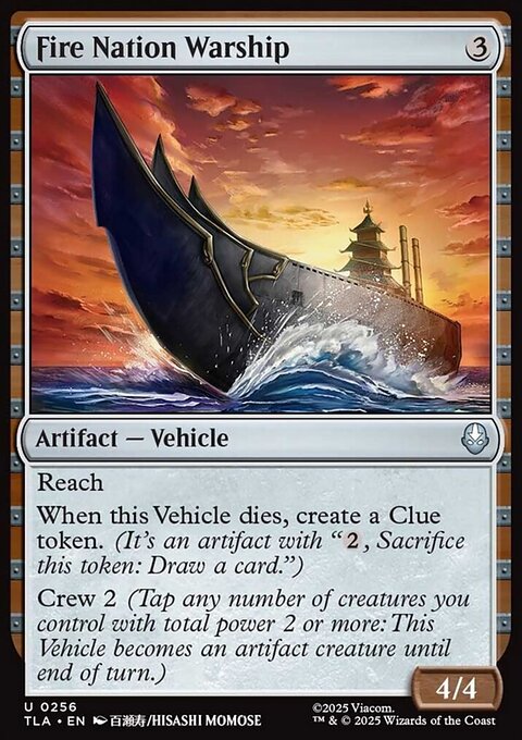 Avatar: The Last Airbender: Fire Nation Warship