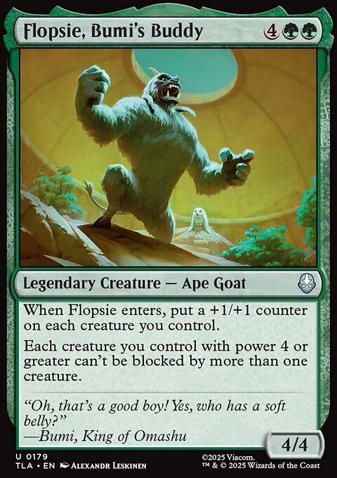 Avatar: The Last Airbender: Flopsie, Bumi's Buddy