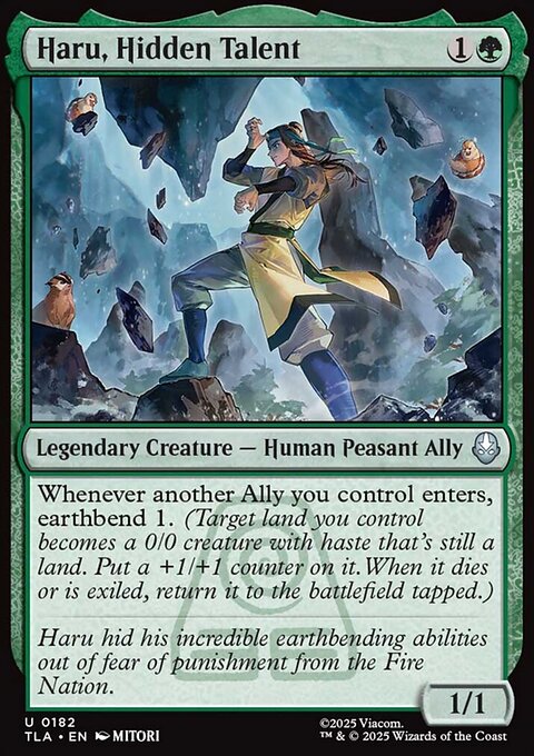 Avatar: The Last Airbender: Haru, Hidden Talent