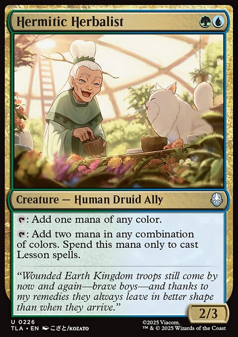 Avatar: The Last Airbender: Hermitic Herbalist