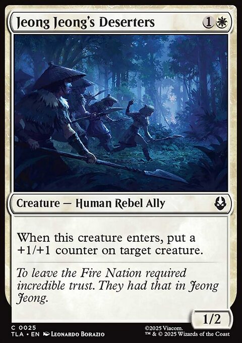 Avatar: The Last Airbender: Jeong Jeong's Deserters